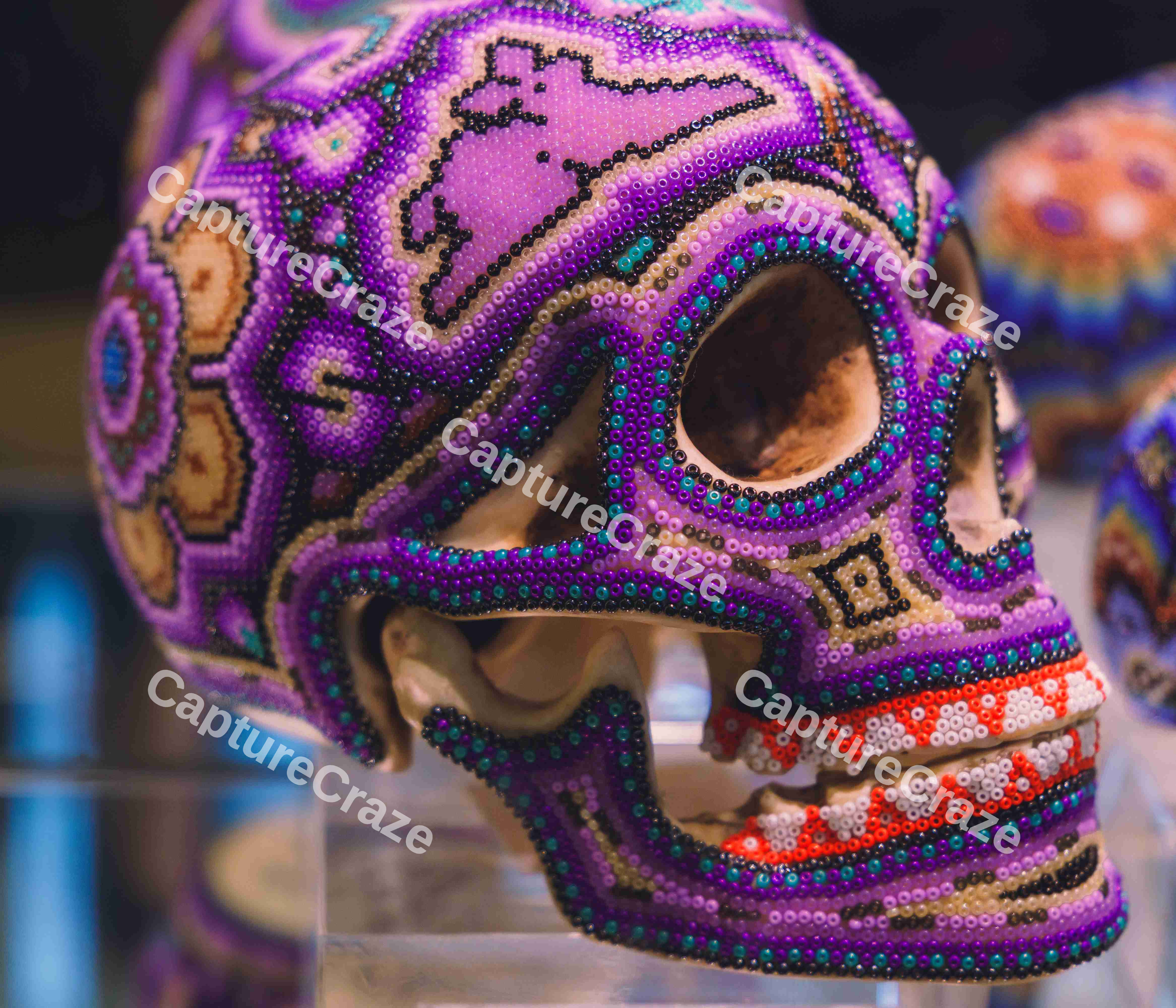 Beaded Skull (Close)